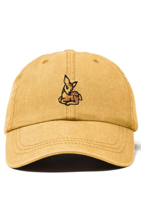 Fawn Embroidered Outdoor Cap