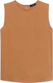 Theory Sleeveless Silk Blouse