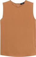 Theory Sleeveless Silk Blouse