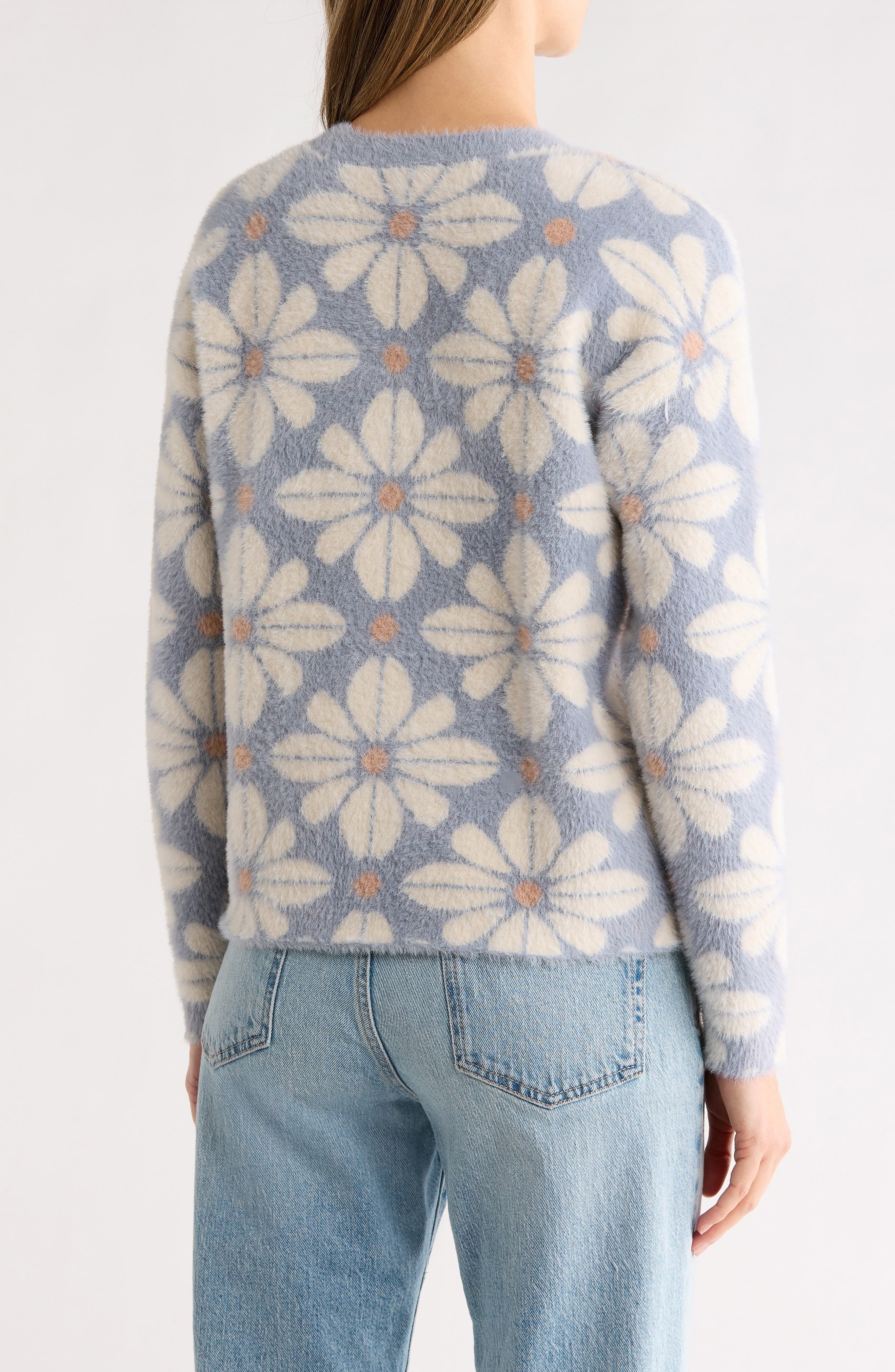 Textured Crewneck Sweater - image 4