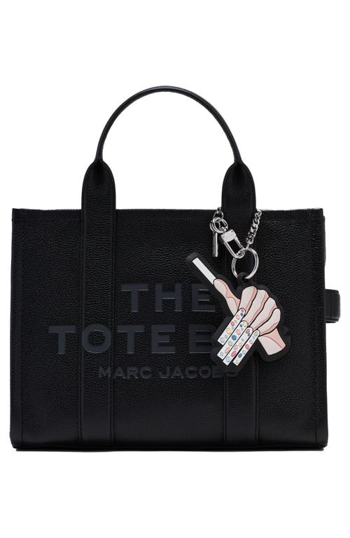 Marc Jacobs The Marc Mani Bag Charm In Black