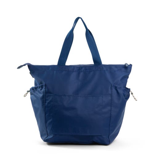 Bybba The Ripple Tote Bag In Navy Blue
