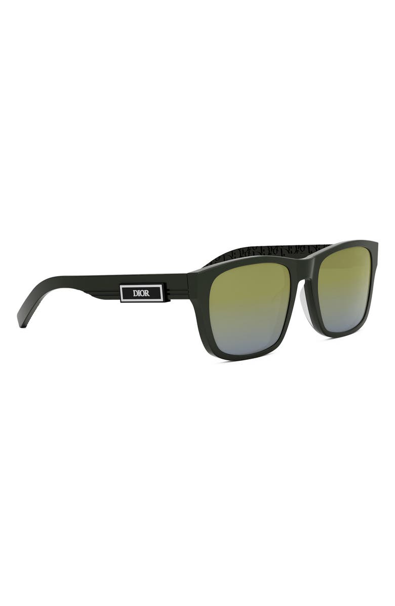 DIOR 'DiorB23 S2I 58mm Rectangular Sunglasses, Alternate, color, 
