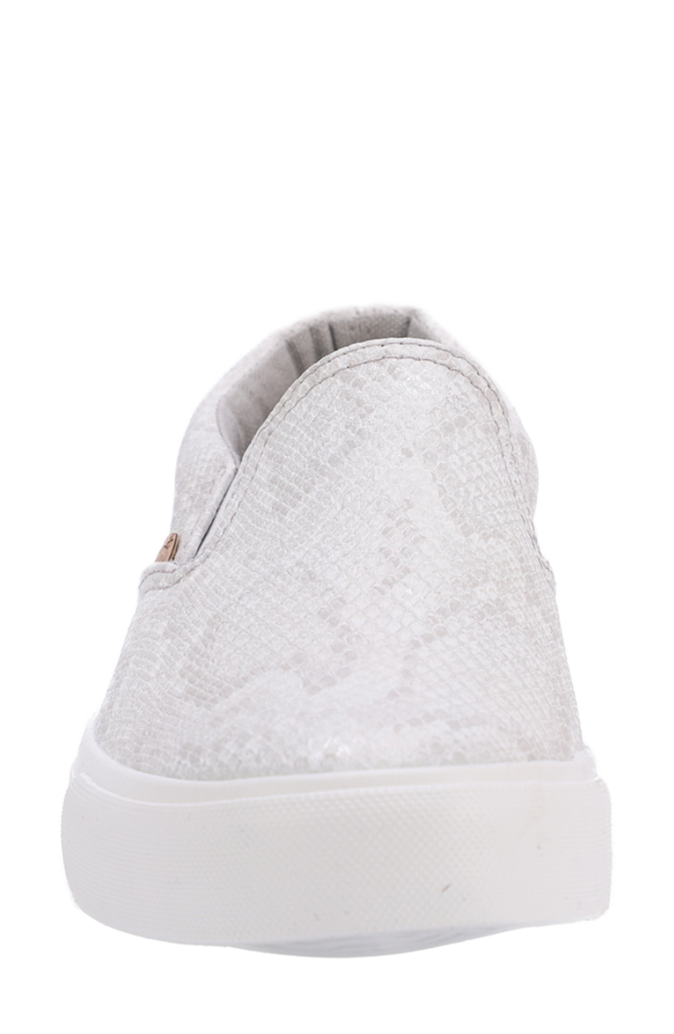 Piper II Slip On Sneaker, Alternate, color, WHITE SNAKE