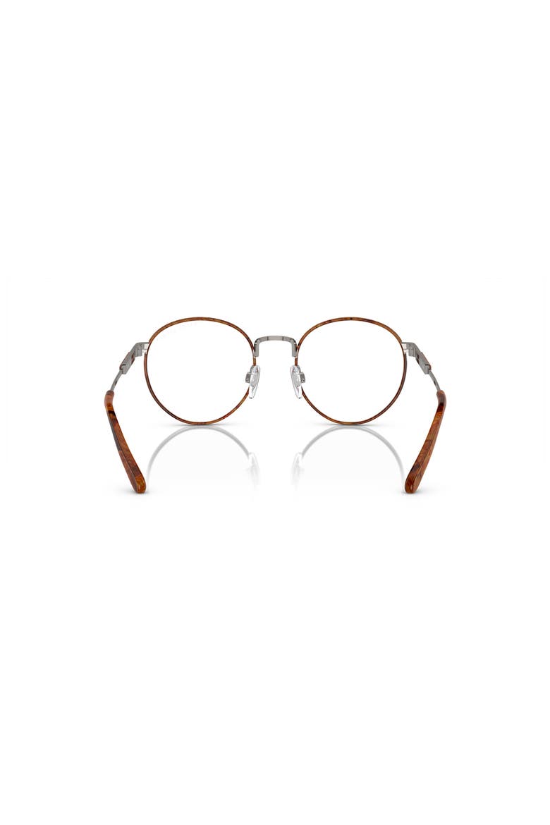 52mm Round optical glasses, Alternate, color, Brown