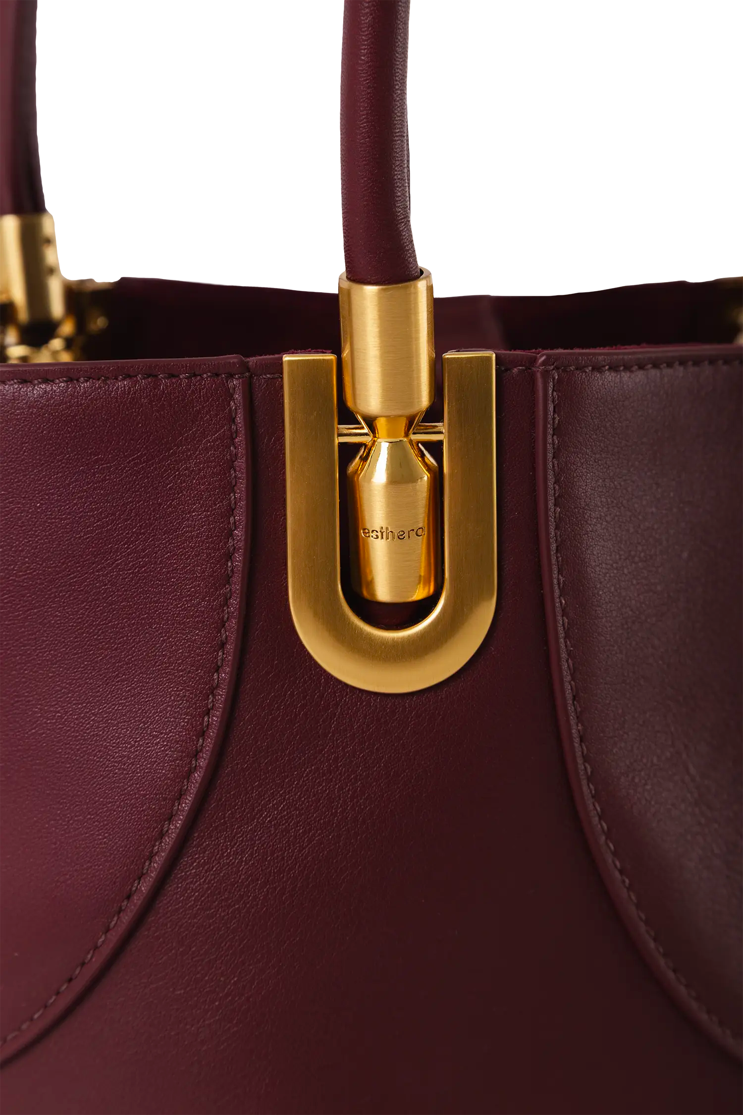 4PM Leather Mini Handbag, Alternate, color, Burgundy