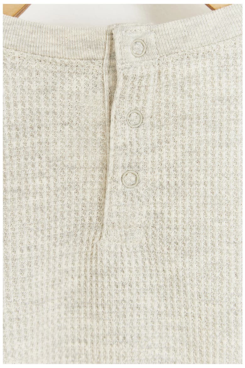 Waffle Sweatshirt for Infant, Alternate, color, GREY/MELANGE