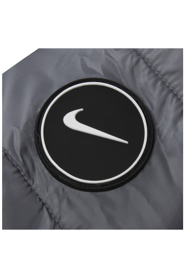 Puffer Zip Jacket, Alternate, color, M19SMOKE G