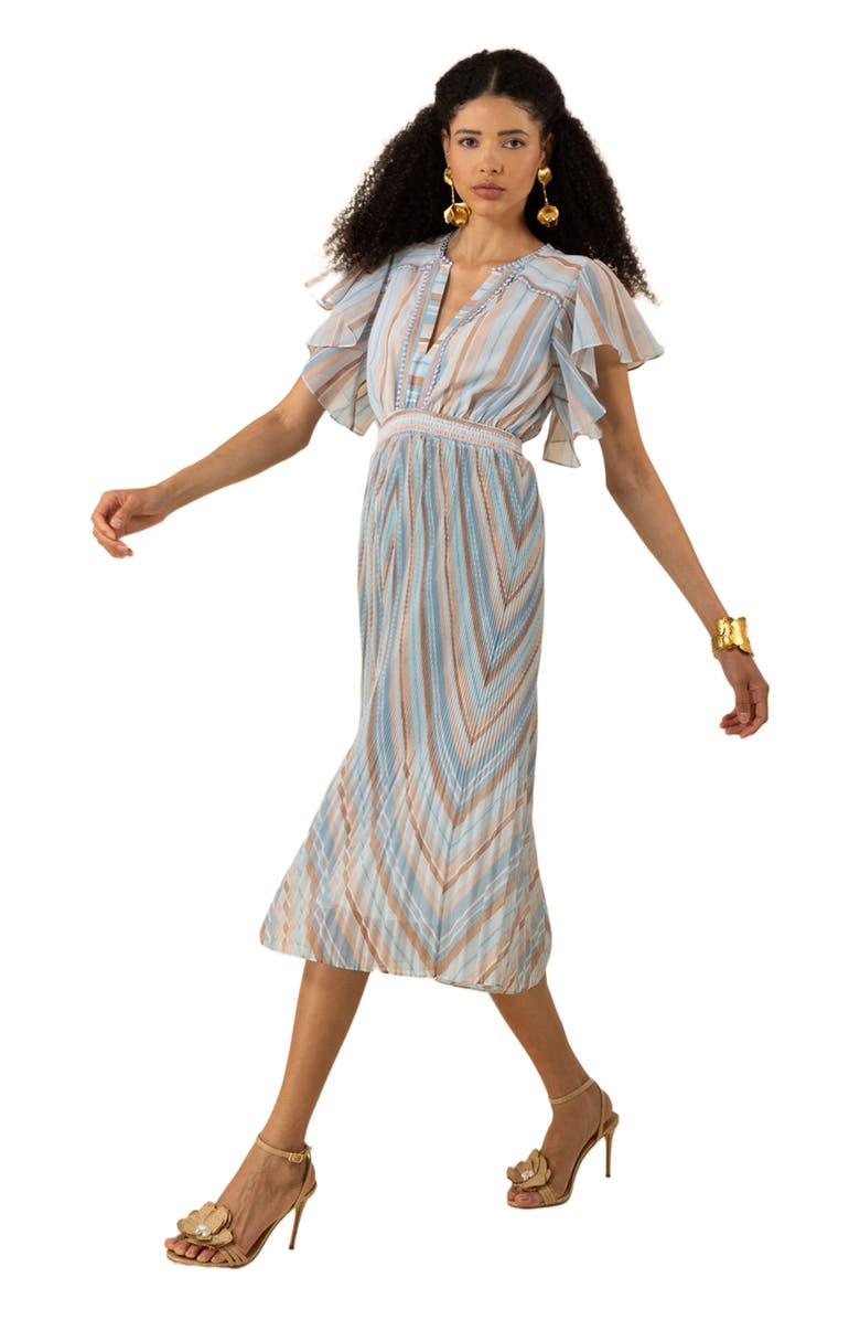 Hale Bob Della Charmeuse Maxi Dress, Alternate, color,