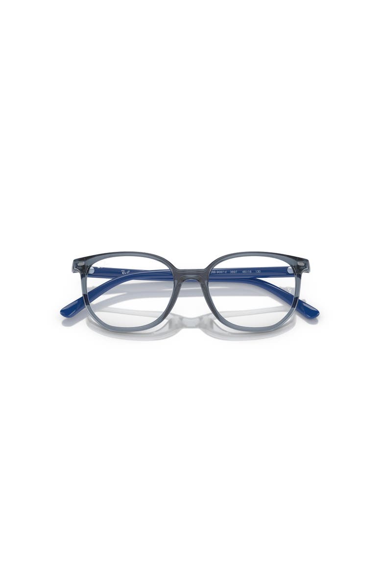 Ray-Ban 46mm Irregular optical glasses, Alternate, color, Blue