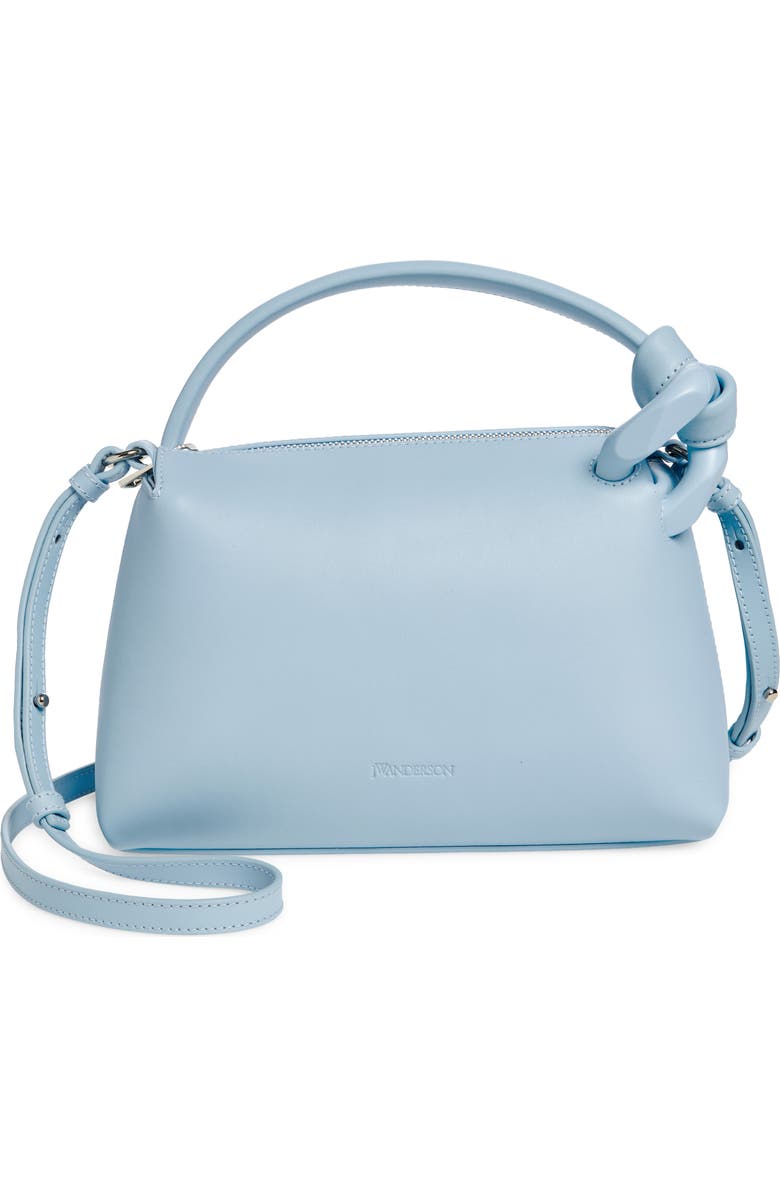 JW Anderson Small JWA Corner Leather Top Handle Bag, Main, color,