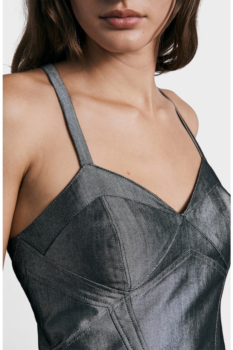 Theresa Shine Corset Crop Tank, Alternate, color, SHINE