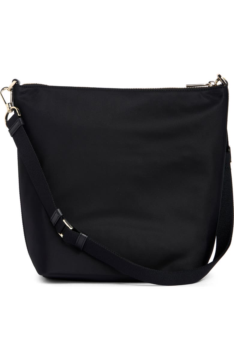 Kate Spade New York large chelsea nylon crossbody bag, Alternate, color, Black
