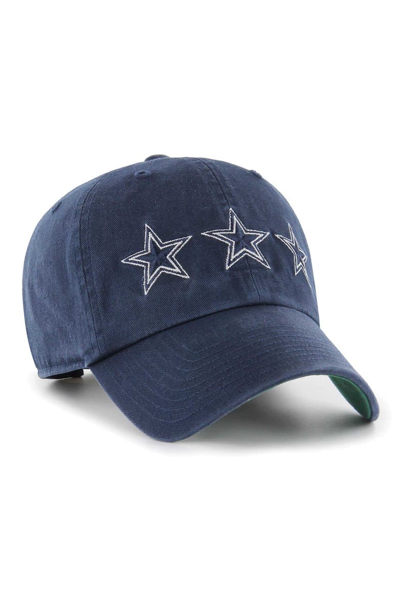 Men's '47 Navy Dallas Cowboys Bankroll Clean Up Adjustable Hat, Alternate, color, Navy