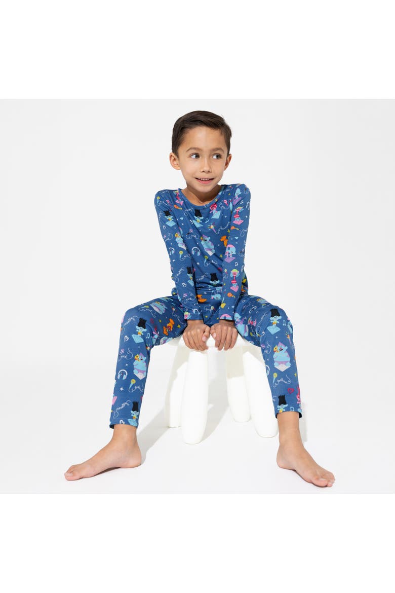 Kids' Trolls Music Valentine's Set of 2 Piece Pajamas, Alternate, color, Trolls Music Valentine's