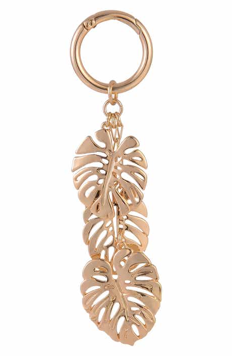 Rachel Roy Monstera Leaf Bag Charm