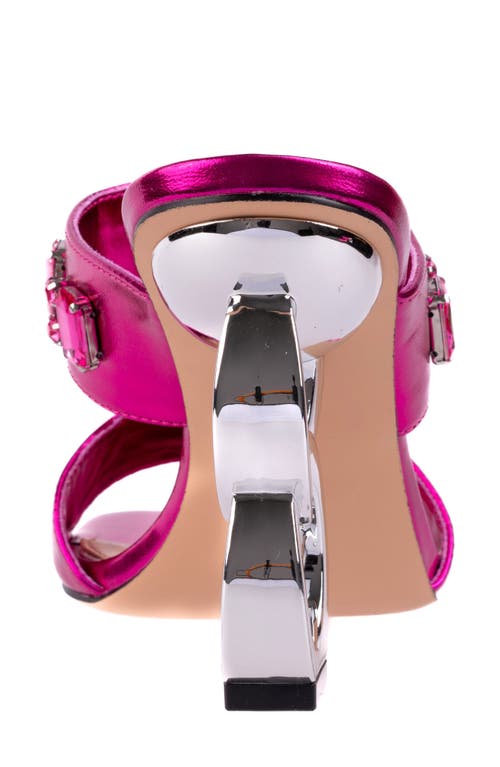 Ninety Union Rio Slide Sandal In Fuchsia