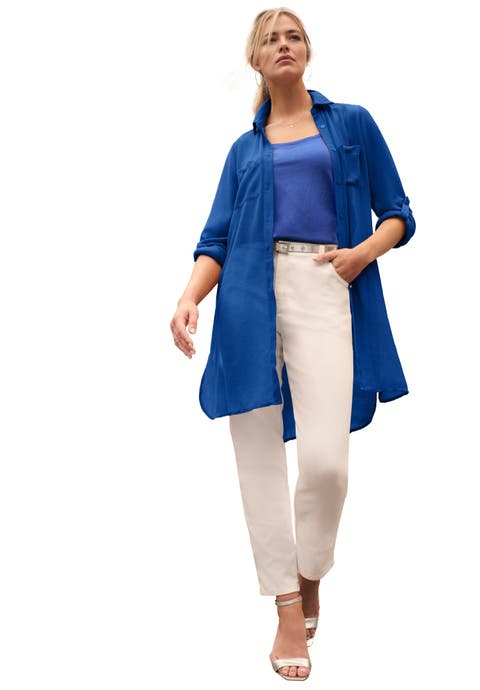 Sheer Georgette Mega Tunic (Plus)