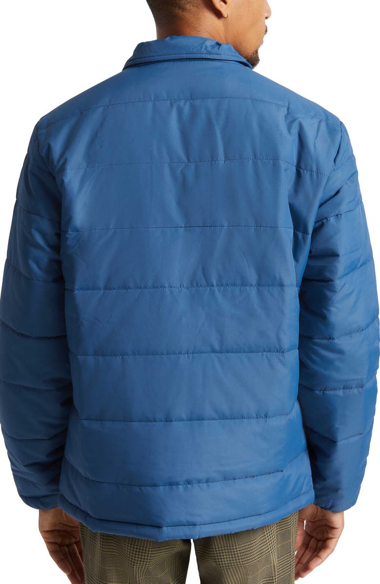 Brixton Cass Quilted Cotton Blend Puffer Jacket, Alternate, color, 