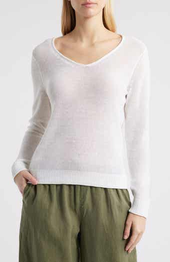 Tommy Bahama Cedar V-Neck Linen Sweater