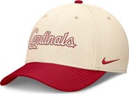 Nike Men's Nike Natural/Red St. Louis Cardinals Statement Rise Performance Flex Hat