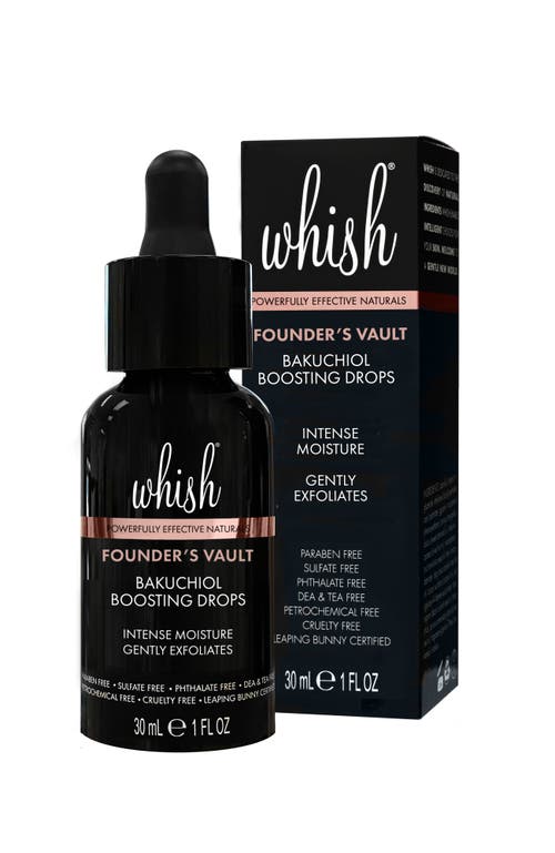 Whish Beauty Founder's Vault Bakuchiol Boosting Drops In Transparent