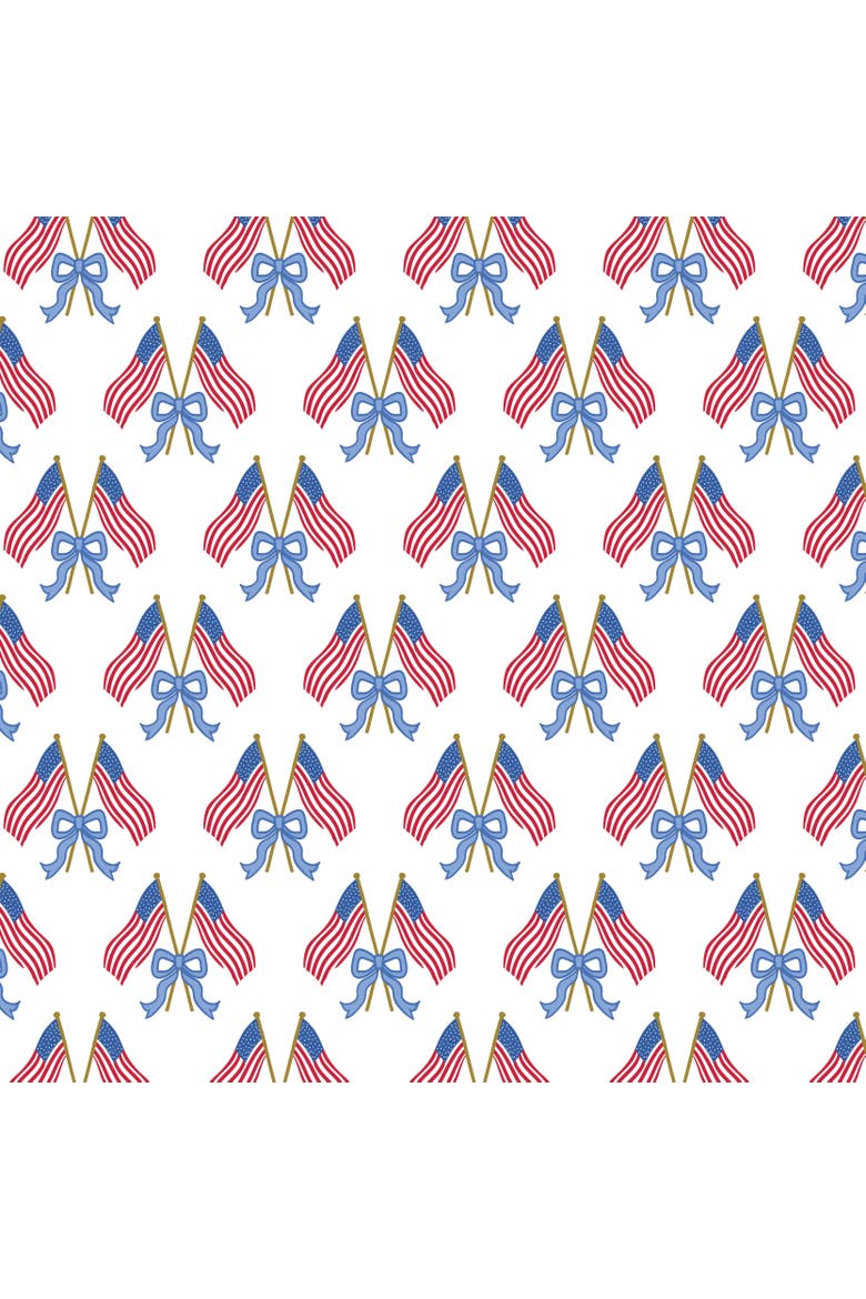Emery Girls' Short Set, Alternate, color, Stars, Stripes, and Bows