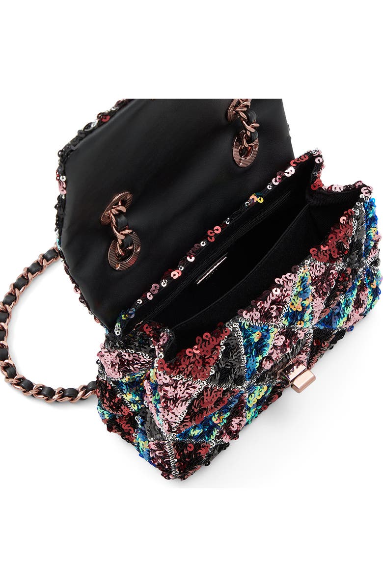 ALDO Glammy Sequin Crossbody Bag, Alternate, color,