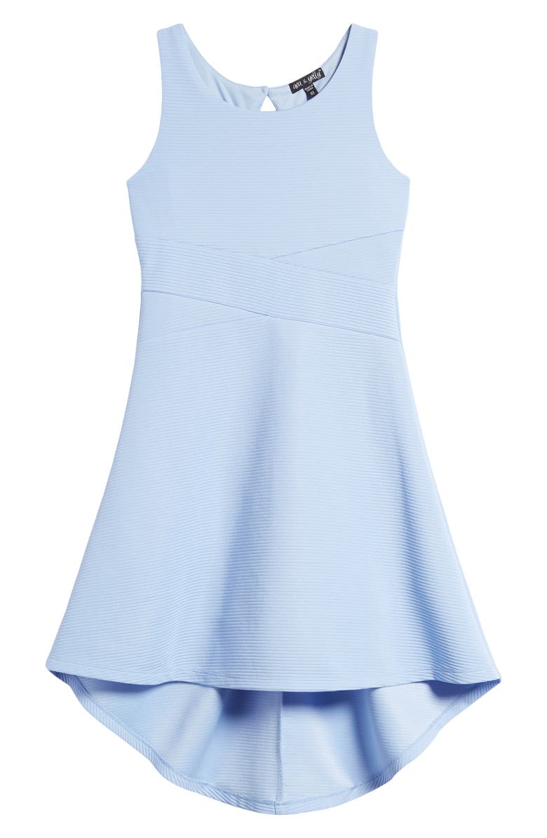 Ava & Yelly Kids' High-Low Party Dress, Main, color, 