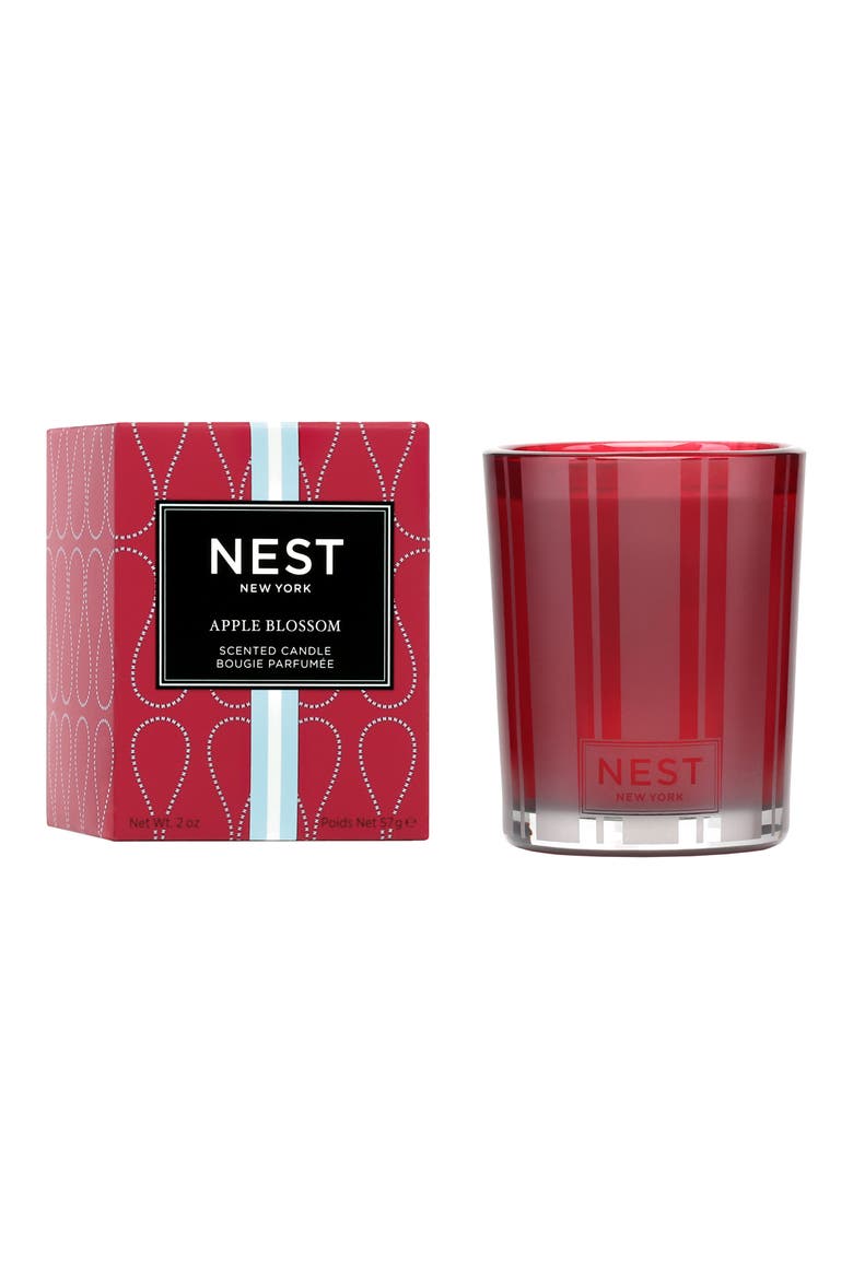 Apple Blossom Scented Candle, Alternate, color, NO COLOR