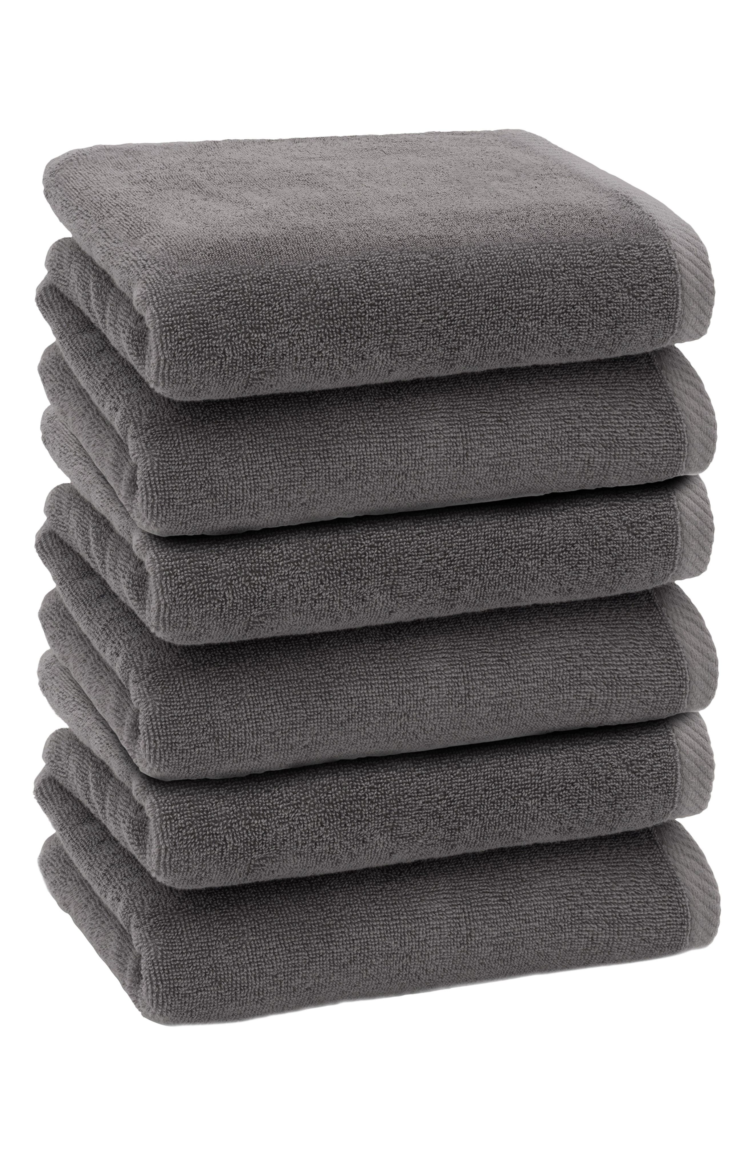 Linum Home Textiles 6-Pack Ediree Cotton Hand Towel Set