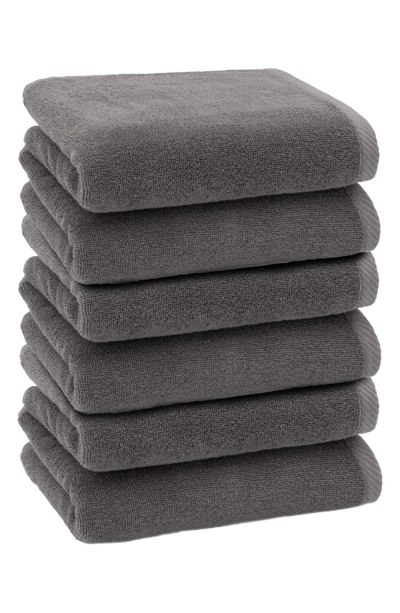 Linum Home Textiles 6-Pack Ediree Cotton Hand Towel Set, Main, color,
