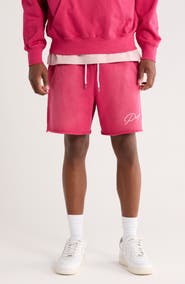 PURPLE BRAND Signature Midweight Fleece Sweat Shorts
