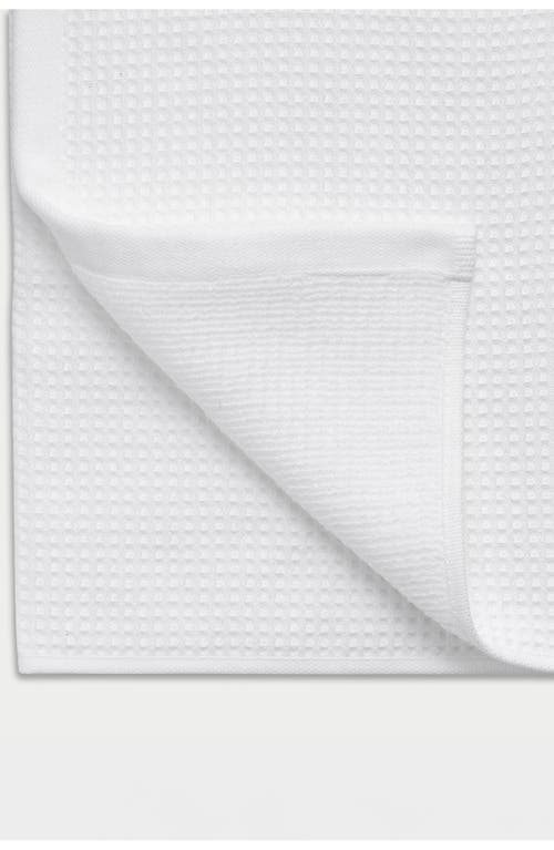 Cozy Earth 4-pack Waffle Washcloths In White