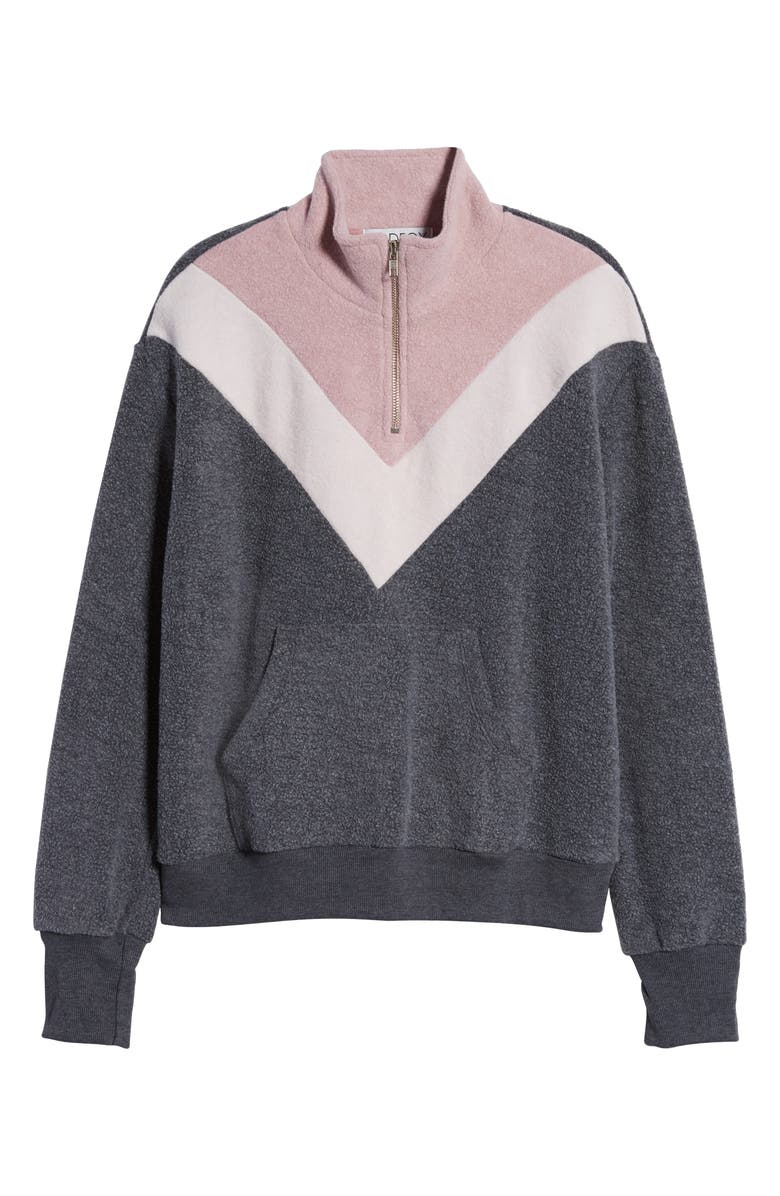 Wildfox Soto Teddy Bear Fleece Pullover, Alternate, color, 