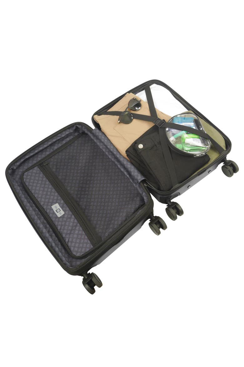 REVOLUTION 22.5" CARRY-ON LUGGAGE, Alternate, color, Black