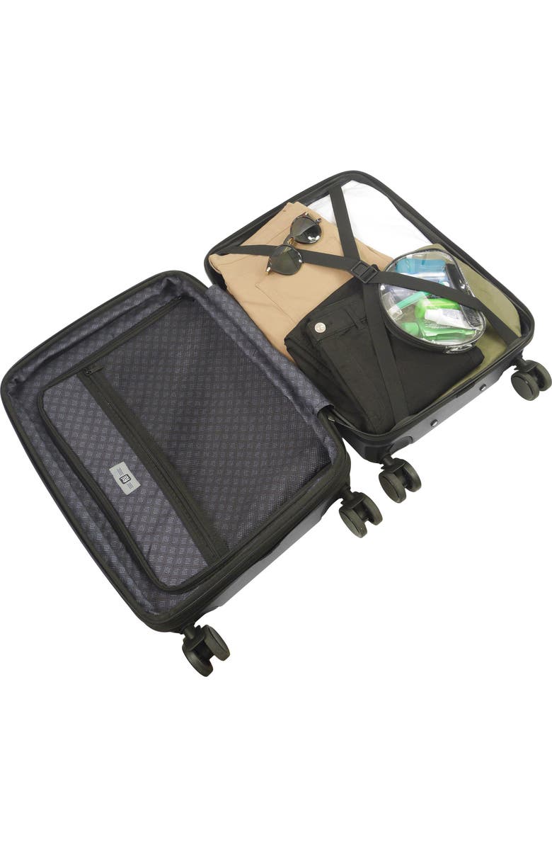 Ful REVOLUTION 22.5" CARRY-ON LUGGAGE, Alternate, color, Black