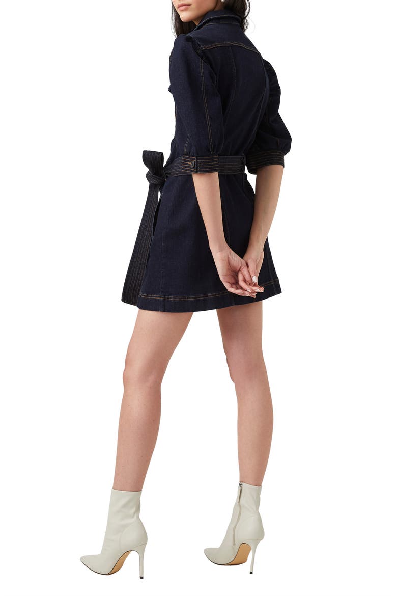 Payge Denim Dress, Alternate, color, RINSE WASH