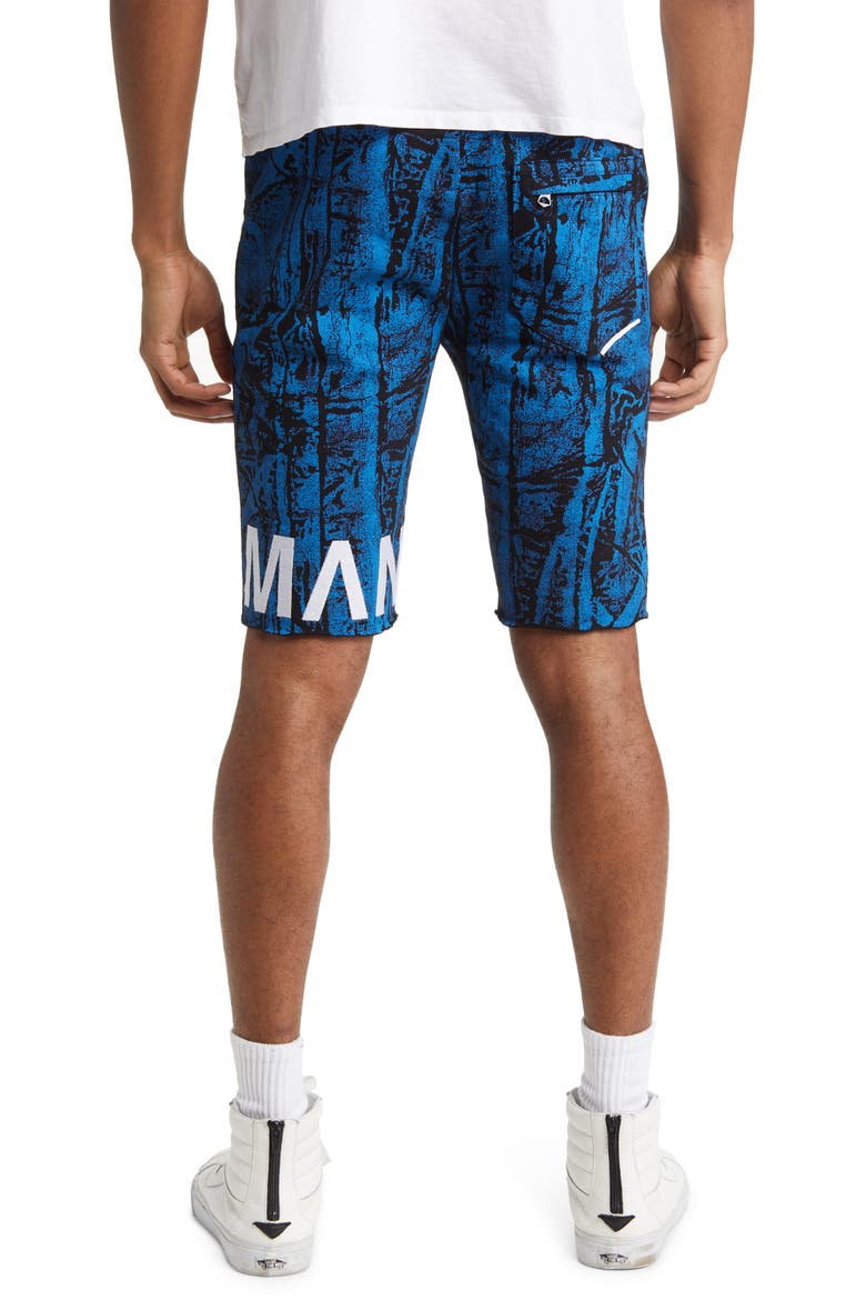 French Terry Shorts, Alternate, color, CRINKLED