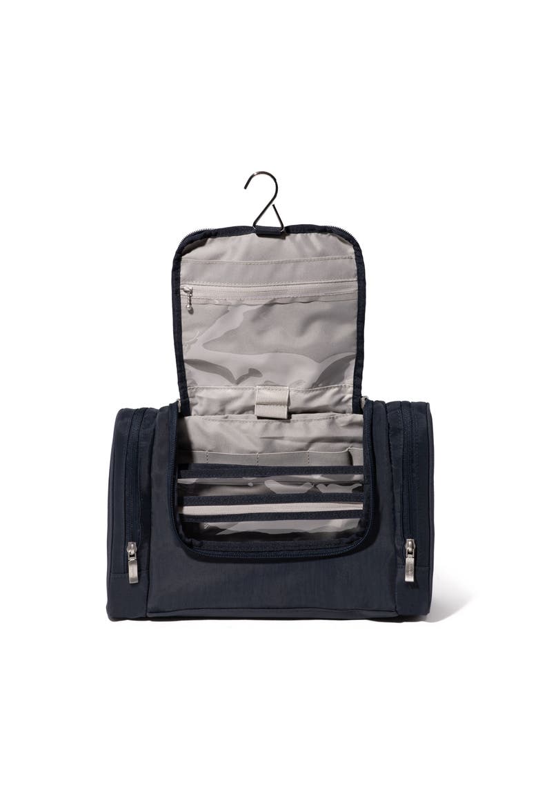 Travel Toiletry Kit Cosmetic Bag, Alternate, color, French Navy