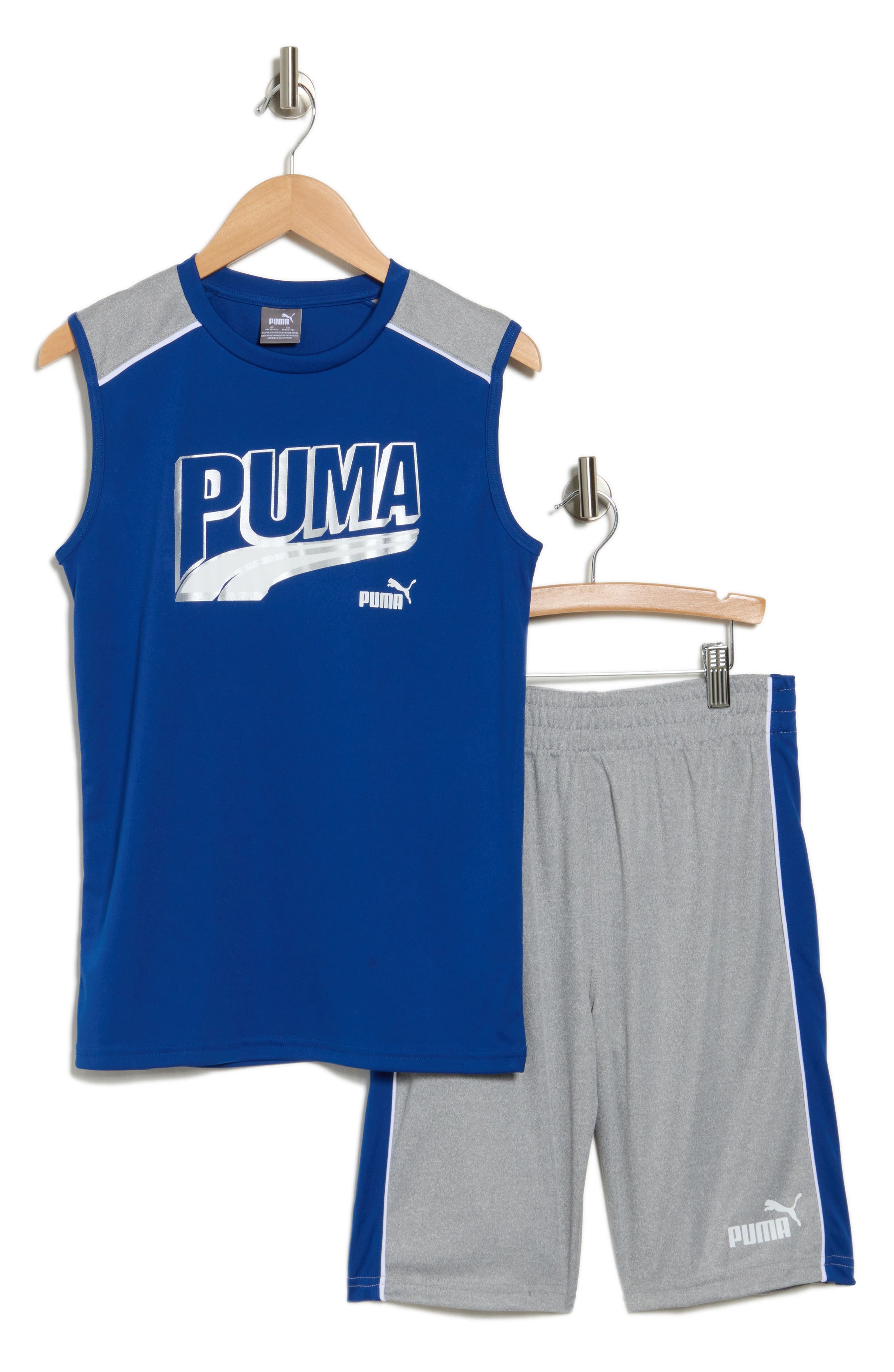PUMA Kids' Muscle Tank & Shorts Set | Nordstromrack