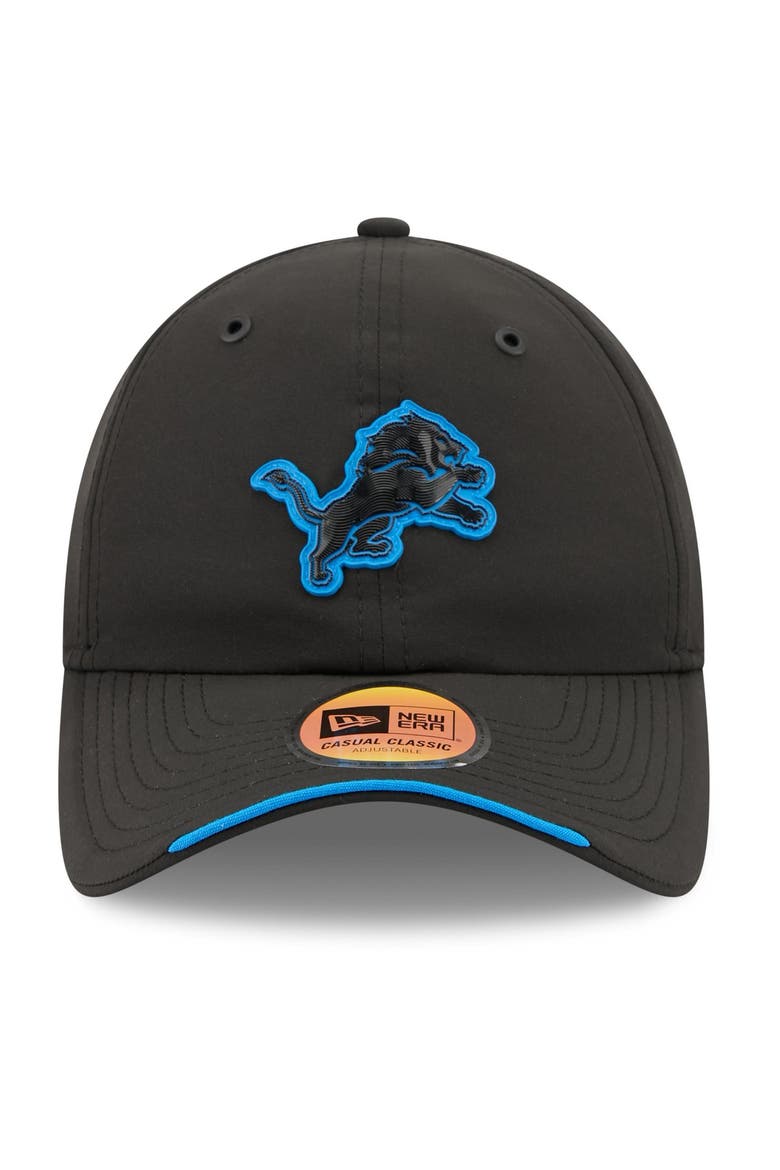 Men's New Era Black Detroit Lions 2026 Sideline Casual Classic Adjustable Hat, Alternate, color, Black