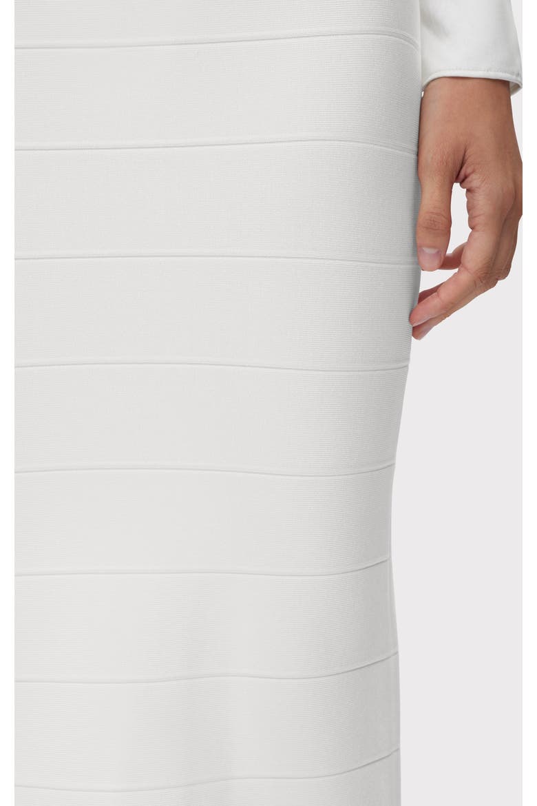 Icon Bandage Pencil Skirt, Alternate, color, ALABASTER