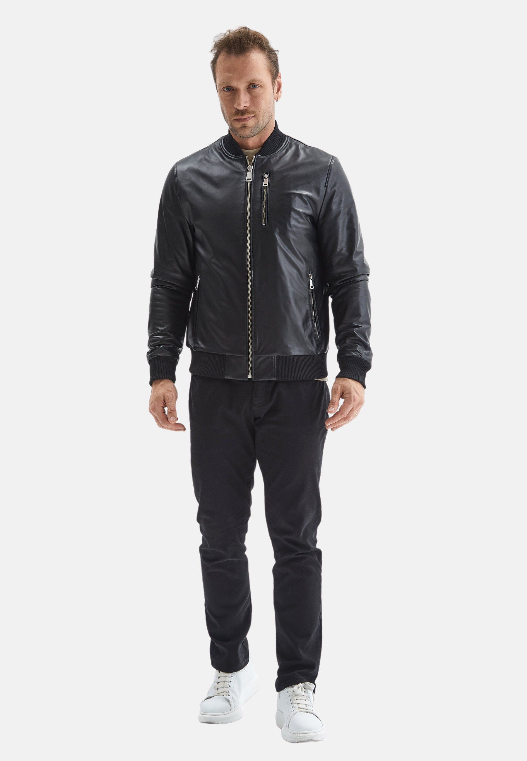 FURNIQ UK Jasper Leather Jacket — фото 6