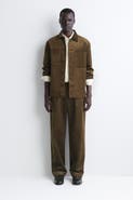 COS Pleated Relaxed-Fit Tapered Corduroy Pants