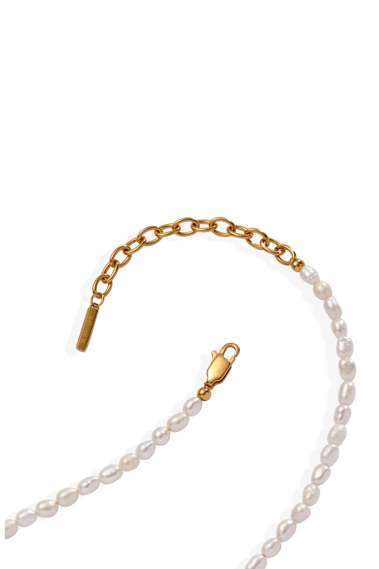 Freshwater Pearl Necklace, Alternate, color, Pearl