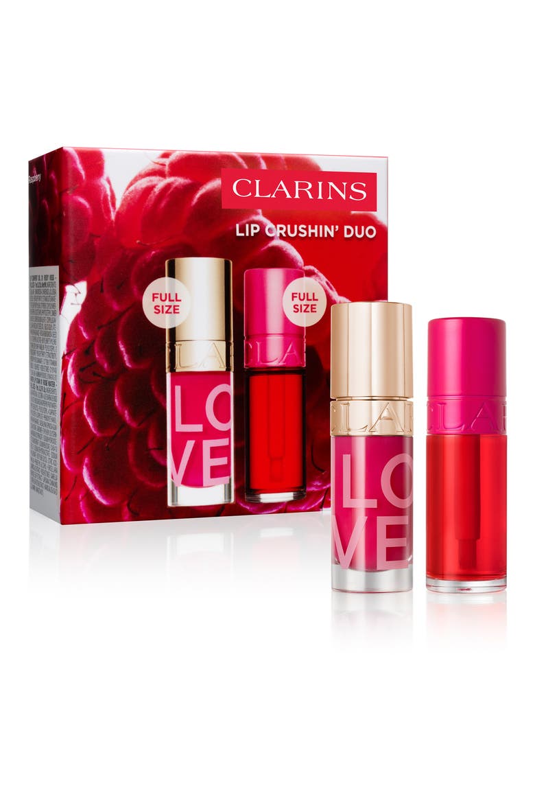 Lip Crushin' Lip Oil & Lip Stain Duo $64 Value, Main, color, NO COLOR