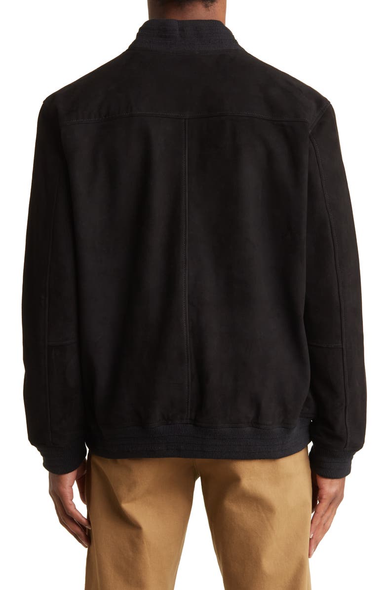 Slate & Stone Suede Bomber Jacket, Alternate, color, 