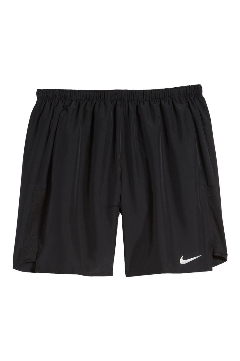 Dri-FIT Challenger Hybrid Running Shorts, Alternate, color, BLACK/ REFLECTIVE SILVER