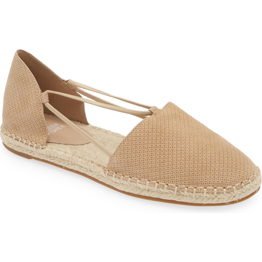 Shop Eileen Fisher Lee Espadrille Flat In Ecru